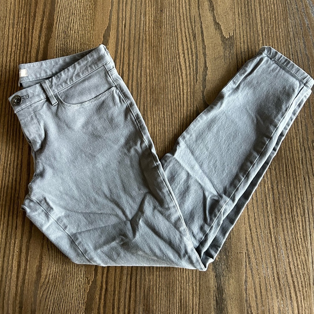 Banana Republic Women's Skinny Jeans in Light Gray - Sloan